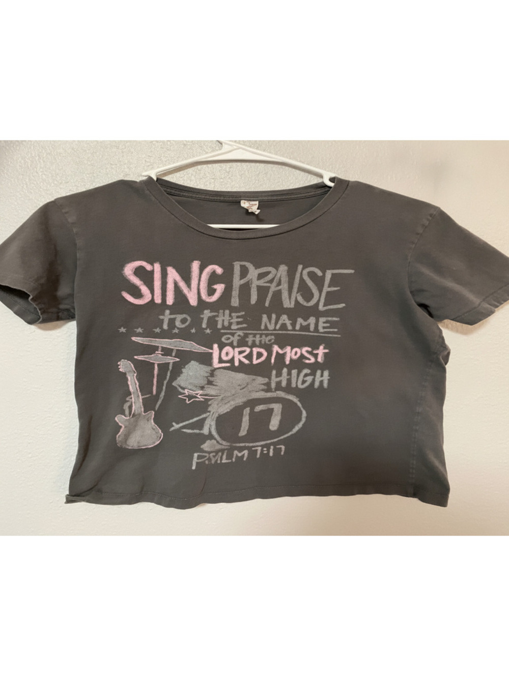 #6007  Next Level Sing Praise Christian Graphic T-Shirt XL